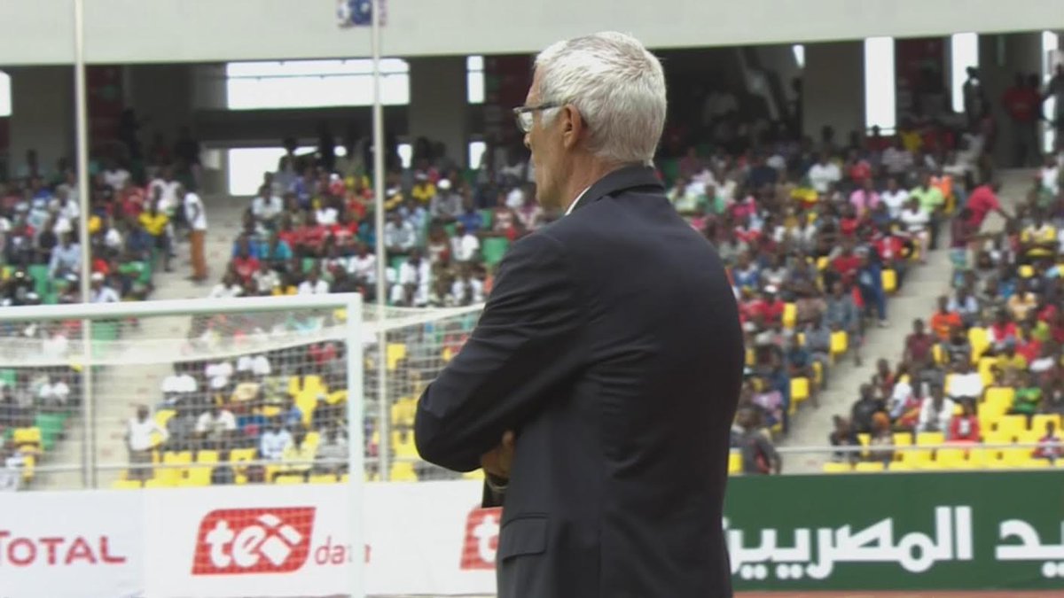 Héctor Cúper, director técnico de la Selección Nacional de Egipto